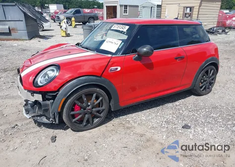 2019 Mini Hardtop John Cooper Works из США, поврежденный, VIN WMWXM9C59K2H38952